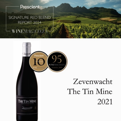 Zevenwacht Tin Mine Red - PRE-ORDER