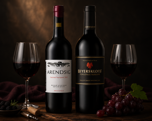 Pinotage and Cabernet Duo
